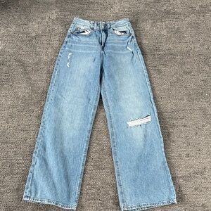 H&M Light Blue Flare Jeans